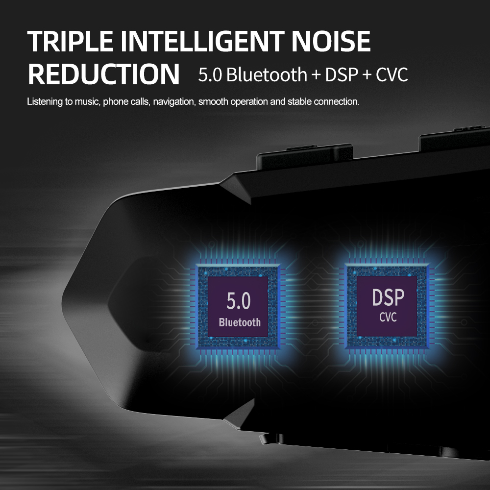 Bluetoothインターコムバイクヘルメット用Blueto - Universal Motorcycle Helmet Intercom Headset のレビューと価格