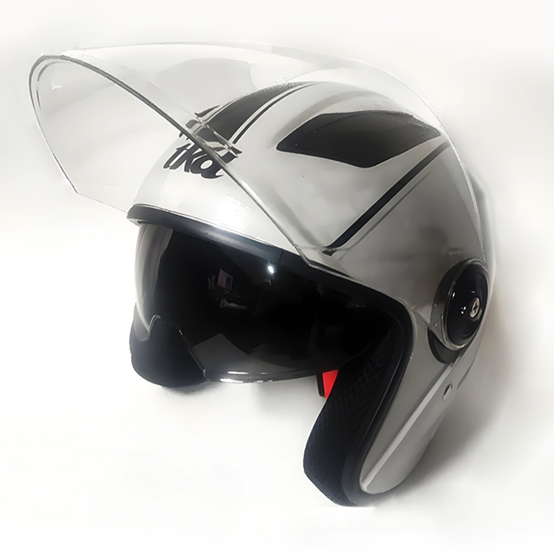 2025 オートバイデュアルバイザーフリップアップモジュラー - Dual Visor Motorcycle Racing Helmet のレビューと価格