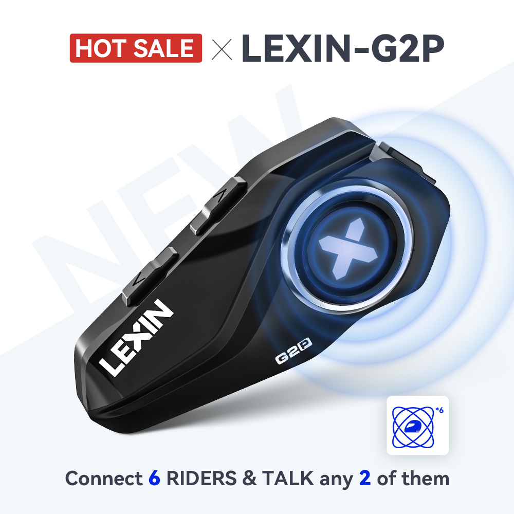 Lexin G2P オートバイ インターコム ヘルメット B - Full Face Motorcycle Helmet With Bluetooth のレビューと価格