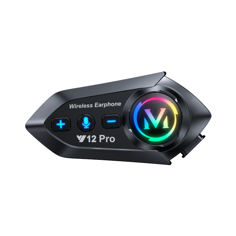 Bluetooth 5.4 オートバイヘルメットインターホン - Universal Motorcycle Helmet Intercom Headset のレビューと価格