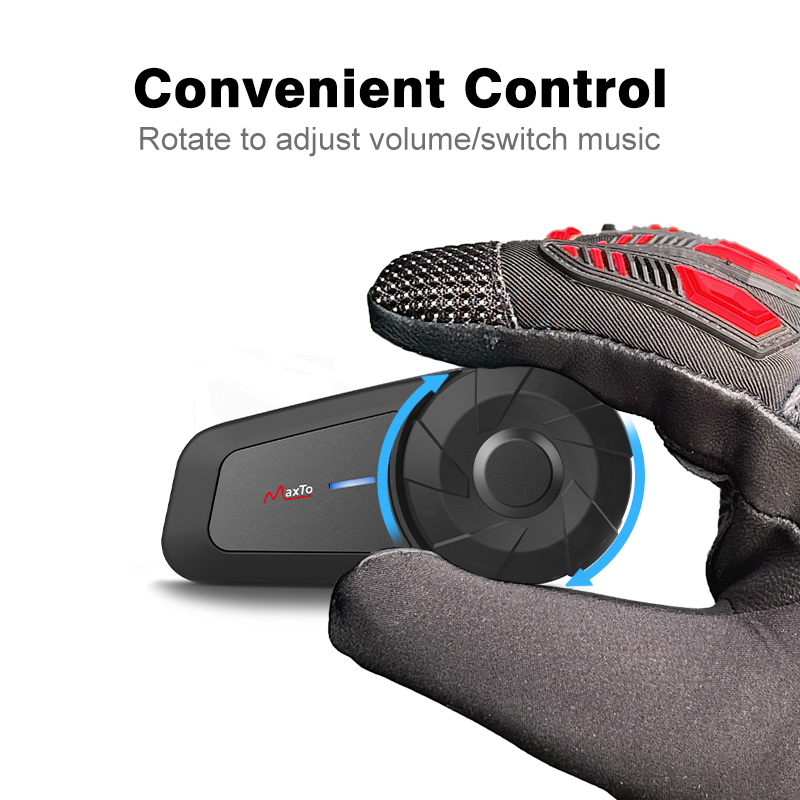 Maxto MX1 オートバイヘルメット Bluetooth - Universal Motorcycle Helmet Intercom Headset のレビューと価格